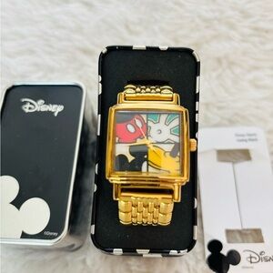 Disney Gold Mickey Mouse Watch
